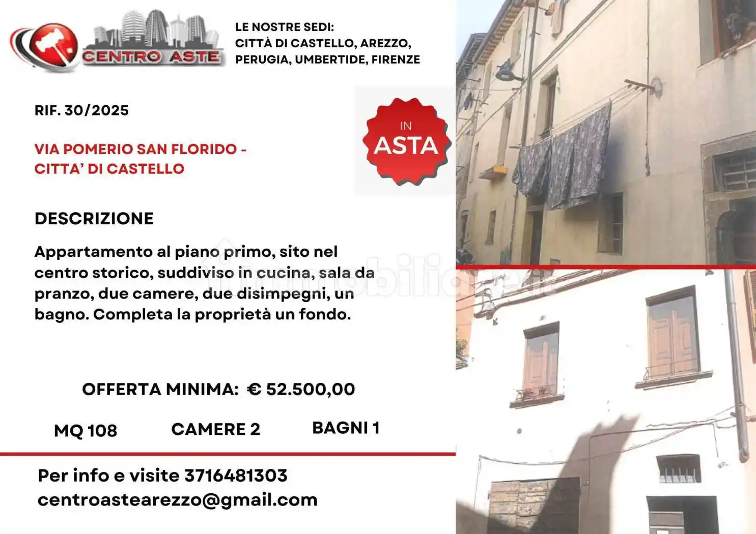 Appartamento in vendita a Città di Castello