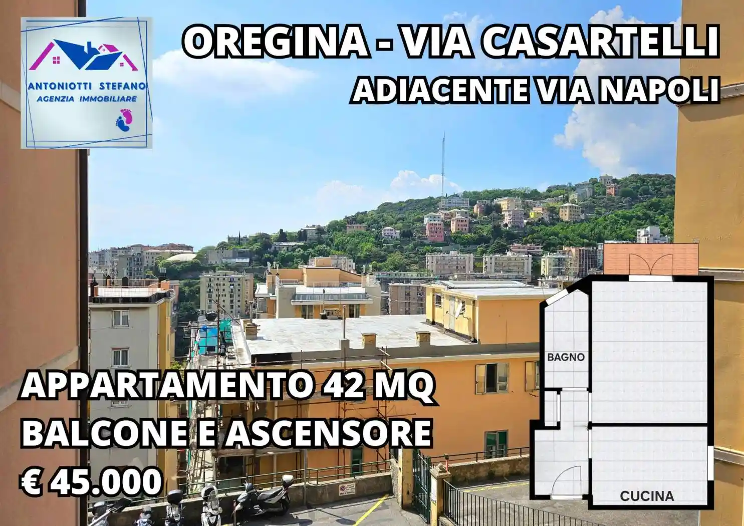 Appartamento in vendita a Genova