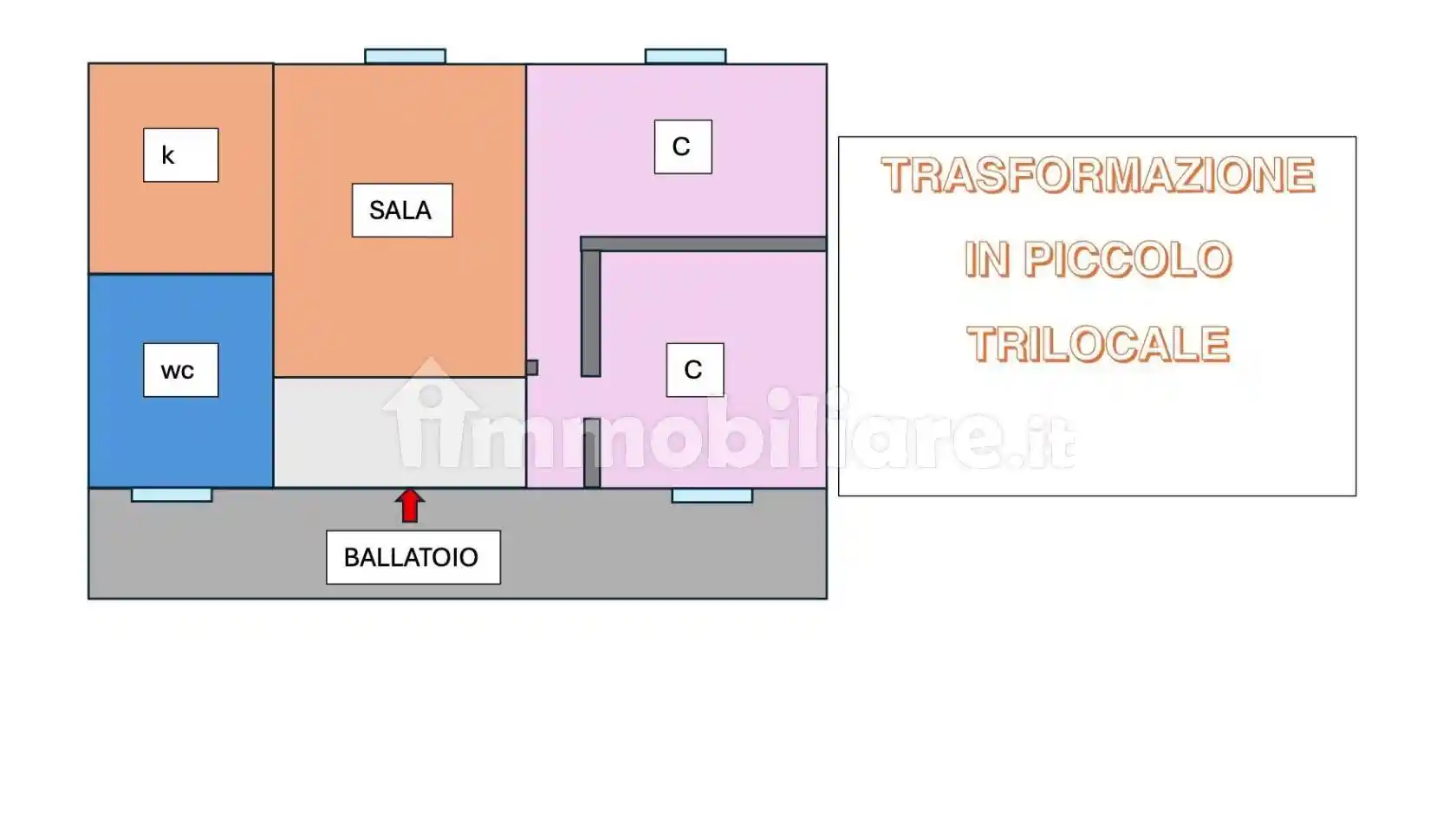 Attico - Mansarda in vendita a Bollate