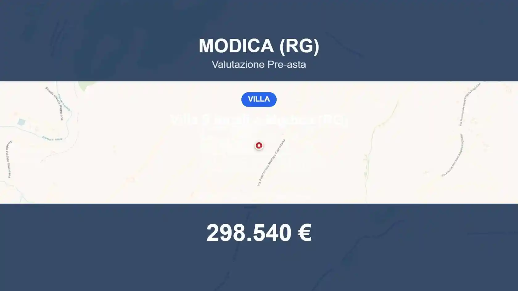 Villa in vendita a Modica