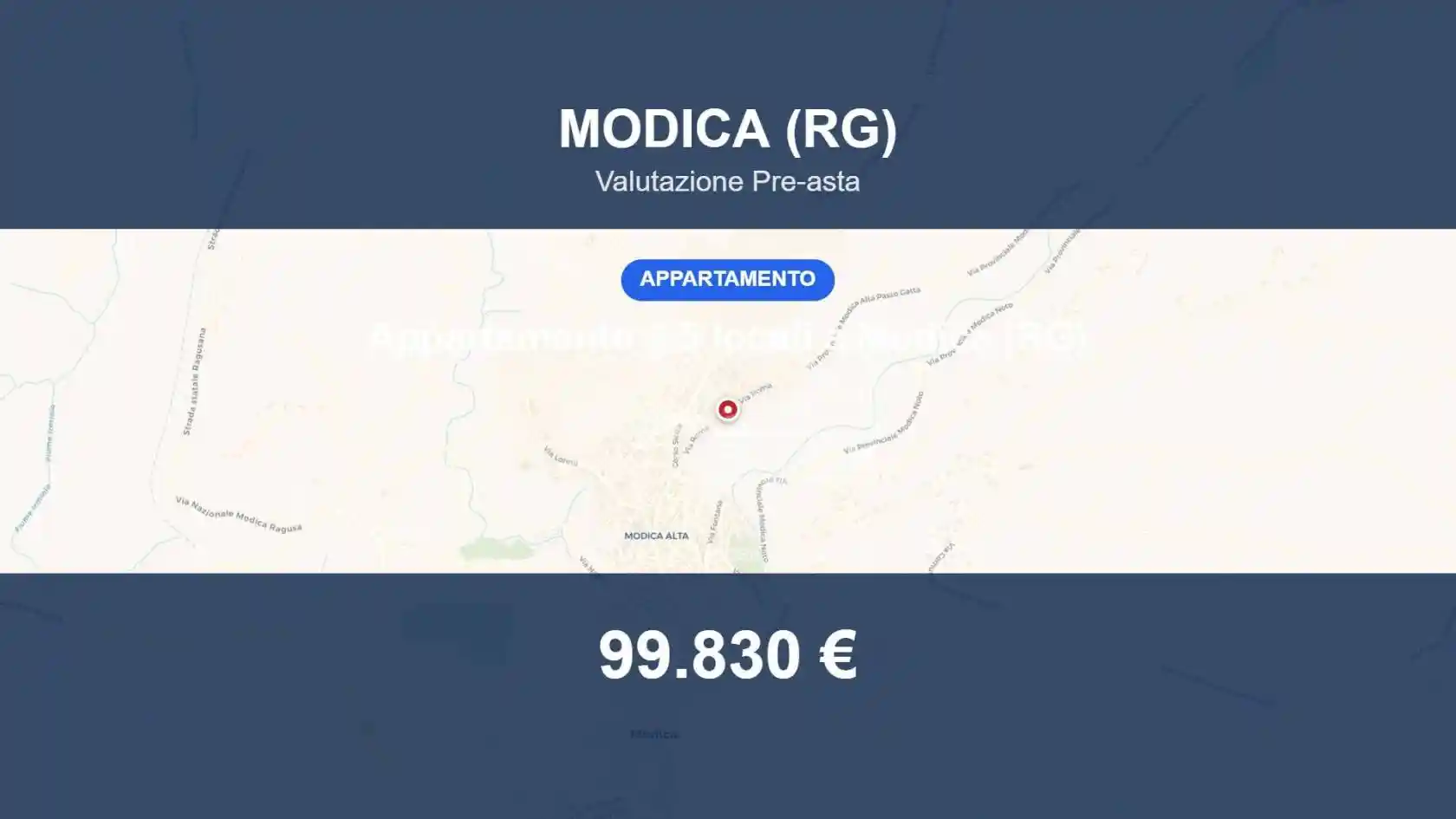 Appartamento in vendita a Modica
