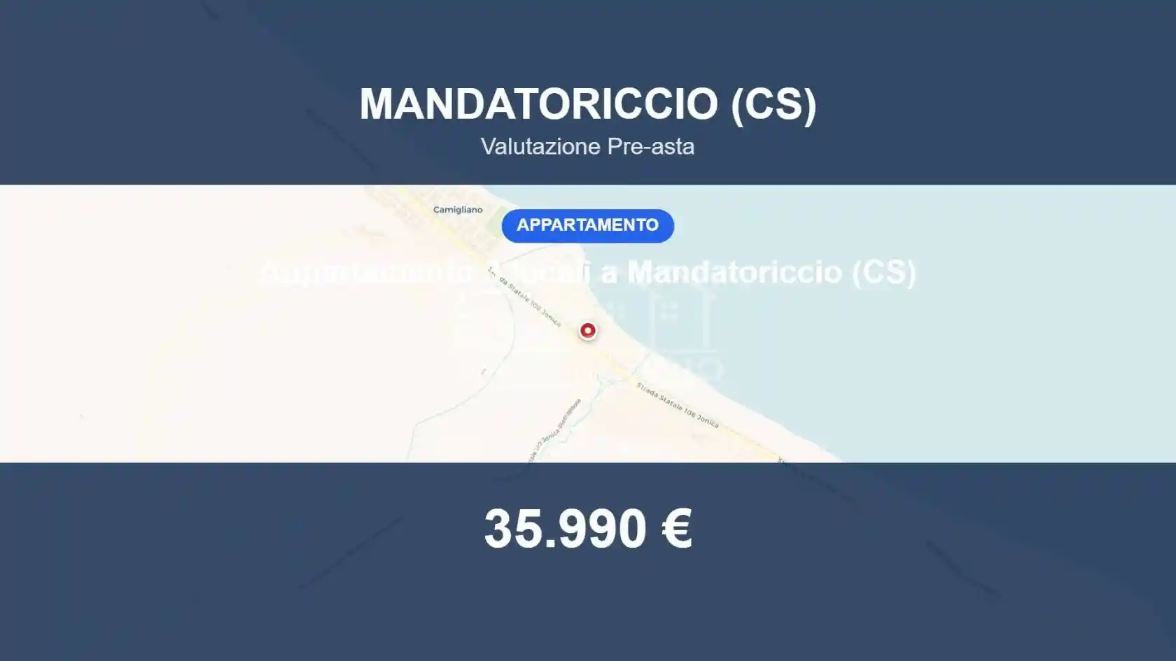 Appartamento in vendita a Mandatoriccio