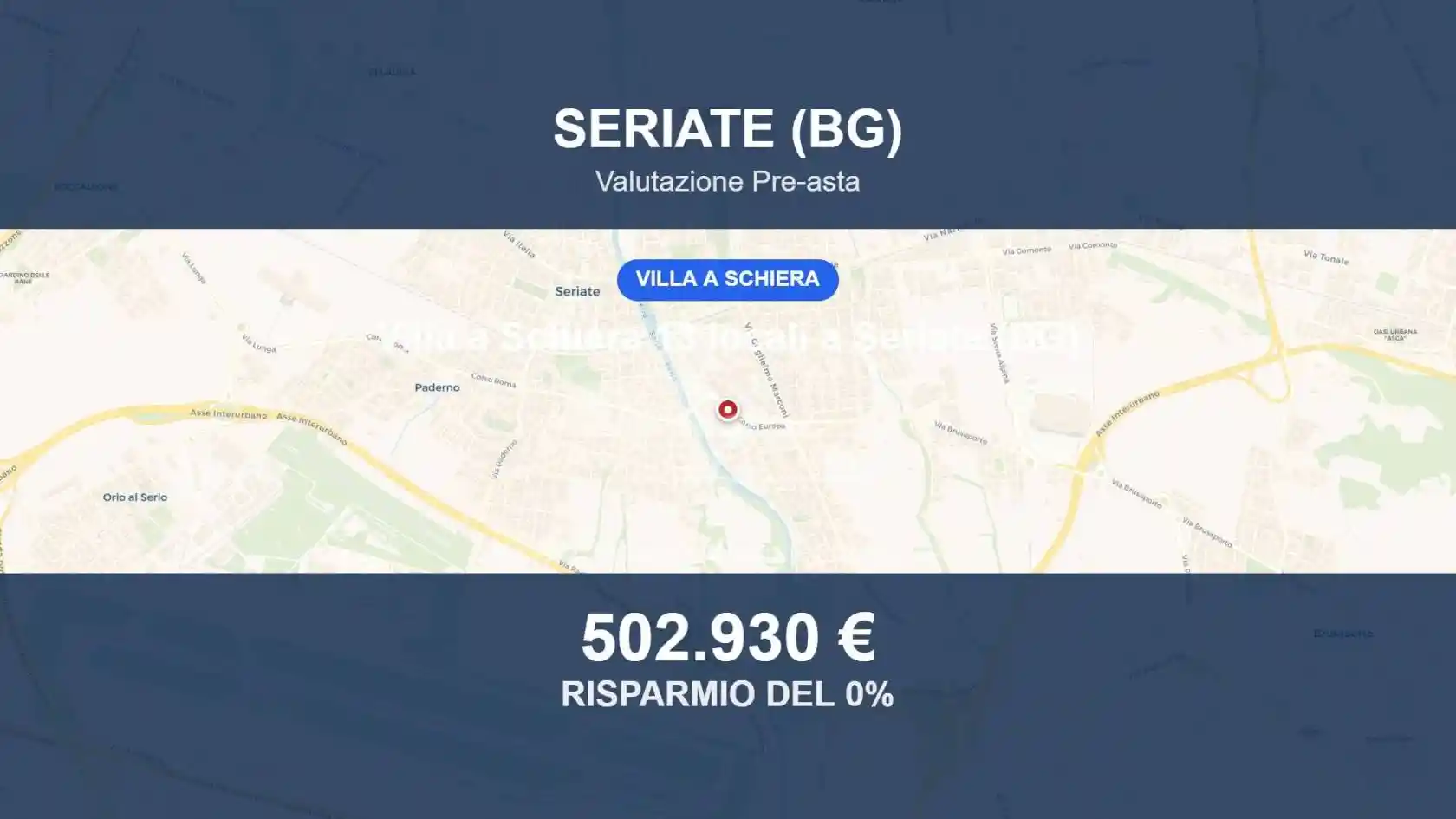 Villetta a schiera in vendita a Seriate