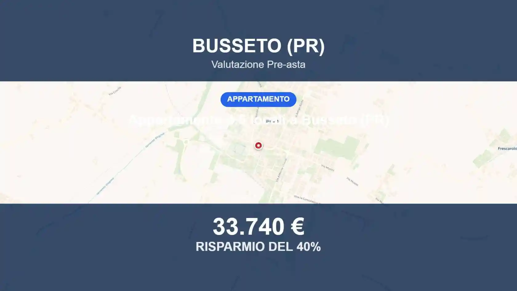 Appartamento in vendita a Busseto
