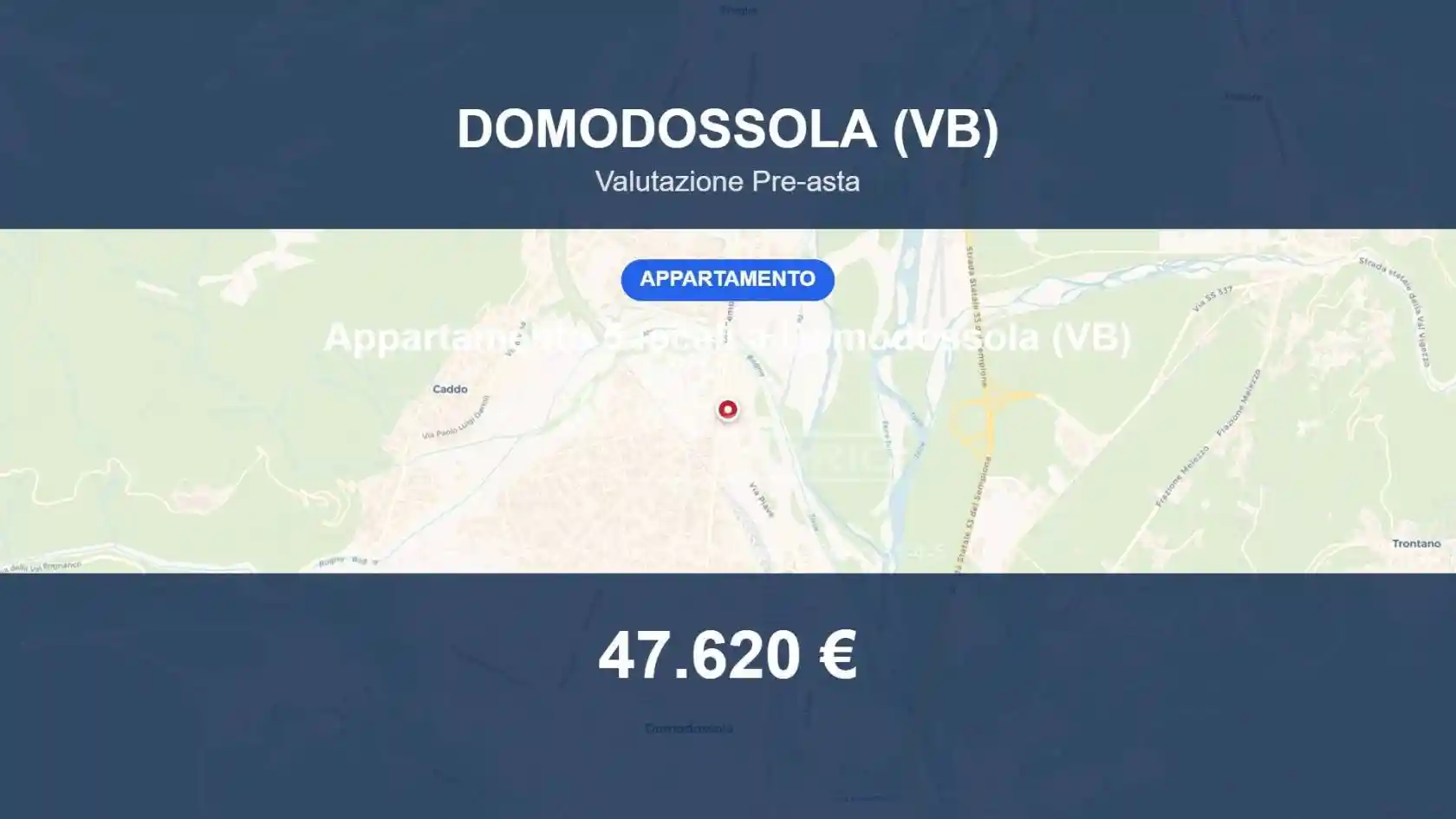 Appartamento in vendita a Domodossola