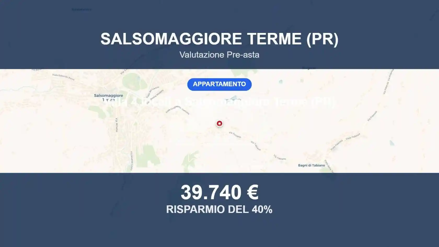 Appartamento in vendita a Salsomaggiore Terme