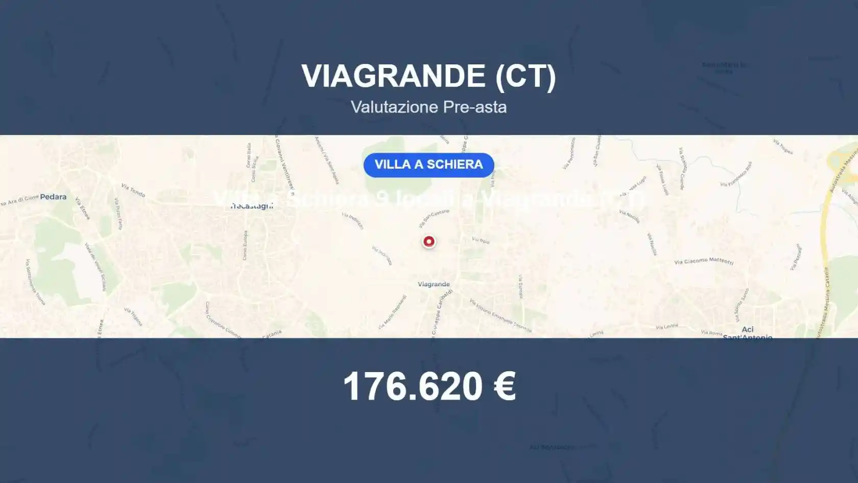Villetta a schiera in vendita a Viagrande