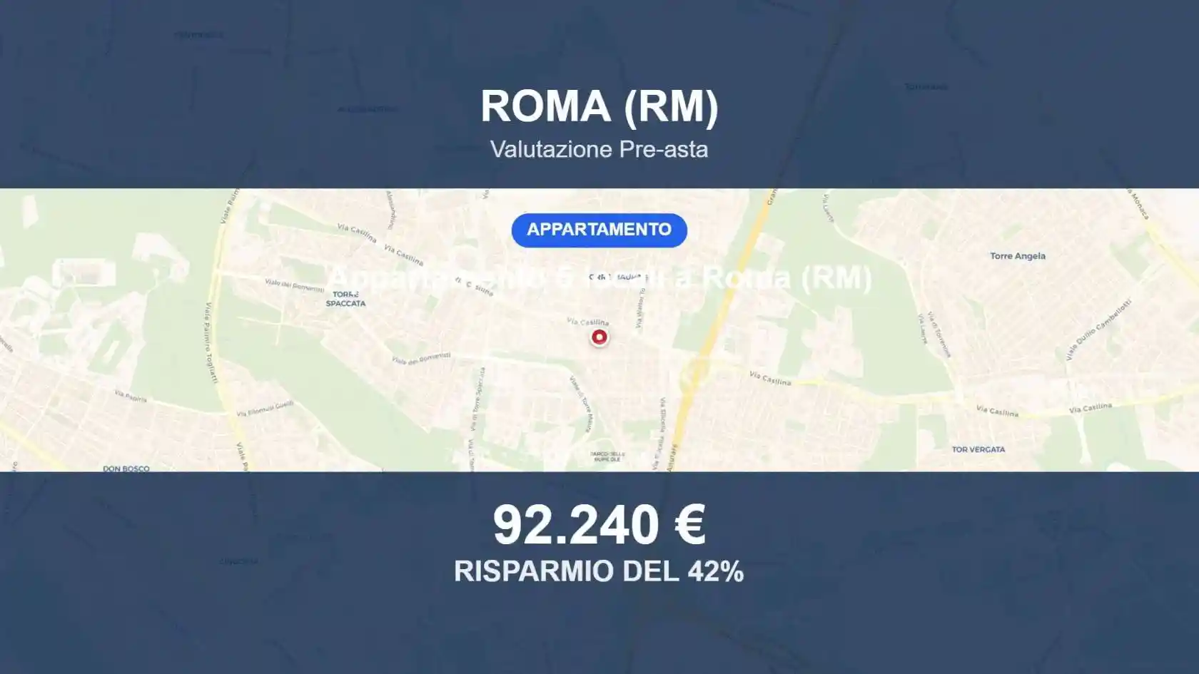 Appartamento in vendita a Roma