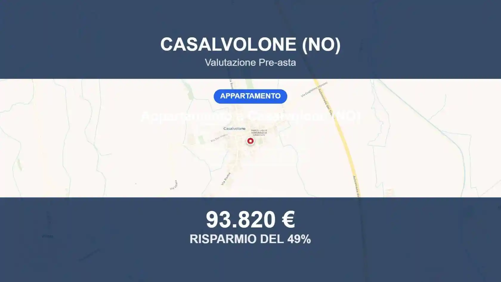 Appartamento in vendita a Casalvolone