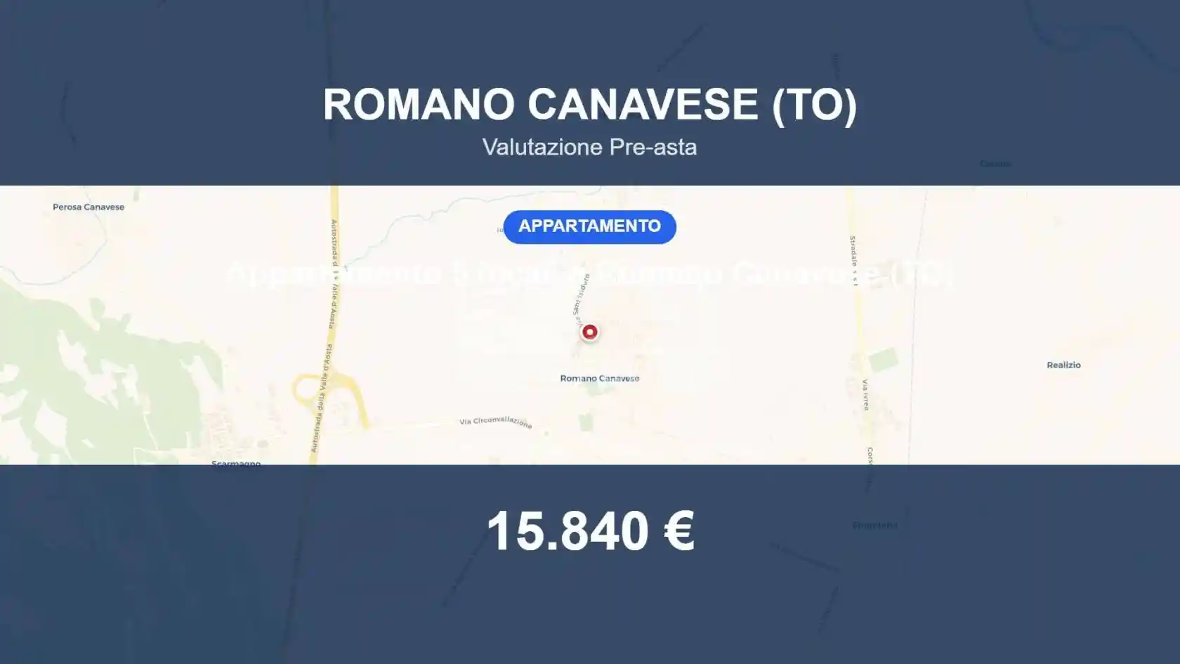 Appartamento in vendita a Romano Canavese