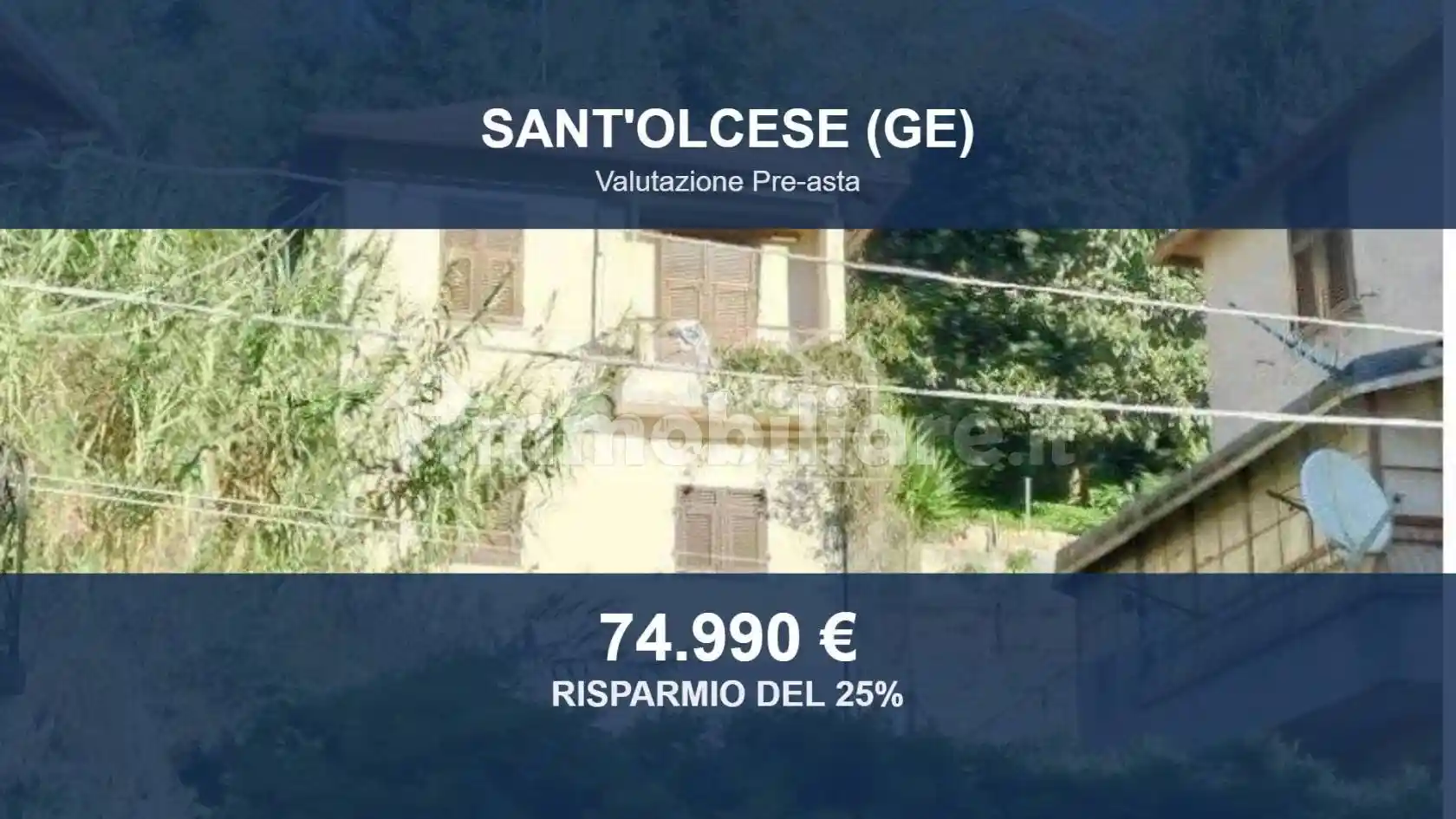 Villa in vendita a Sant'Olcese