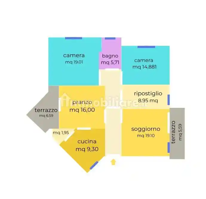 Appartamento in vendita a Cecina