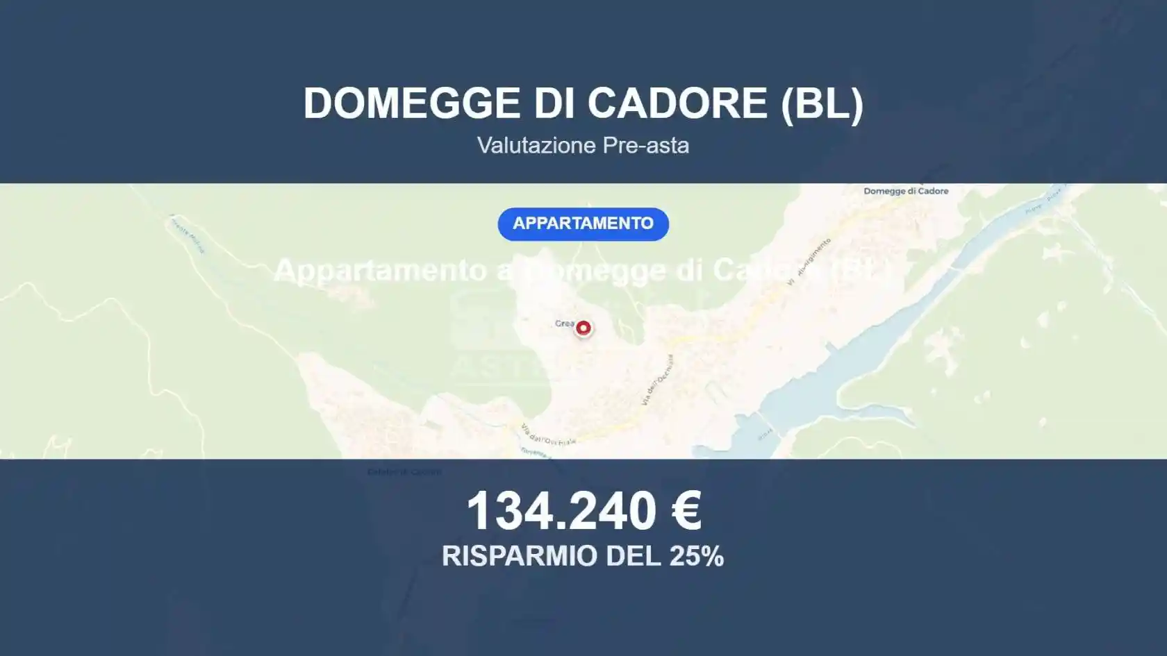 Appartamento in vendita a Domegge di Cadore