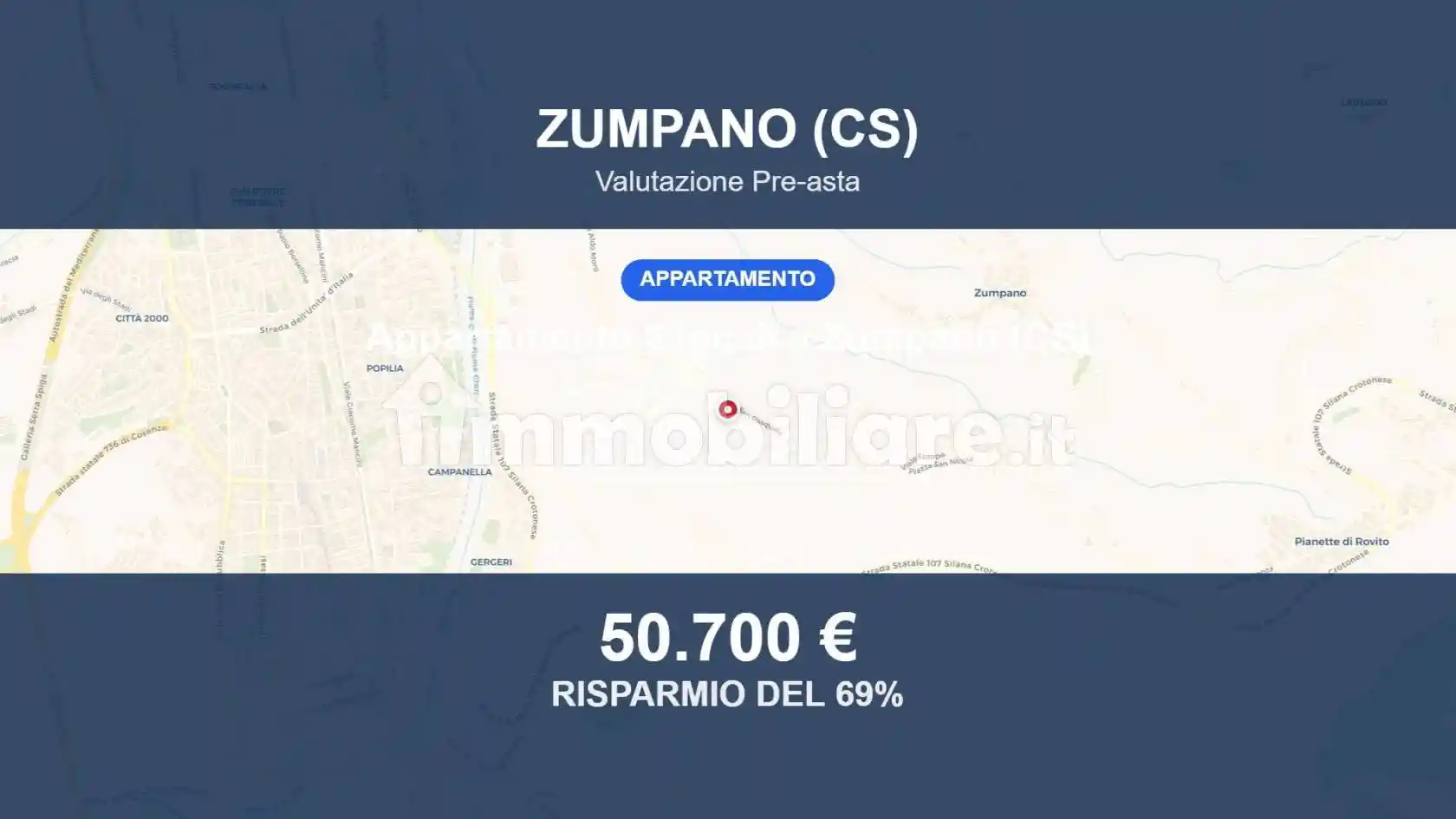 Appartamento in vendita a Zumpano