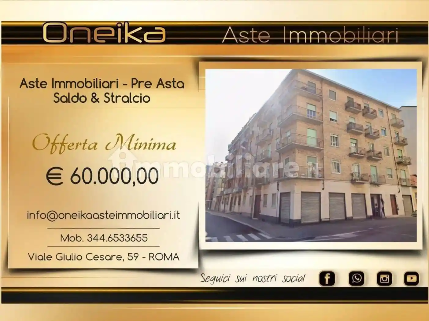 Appartamento in vendita a Torino