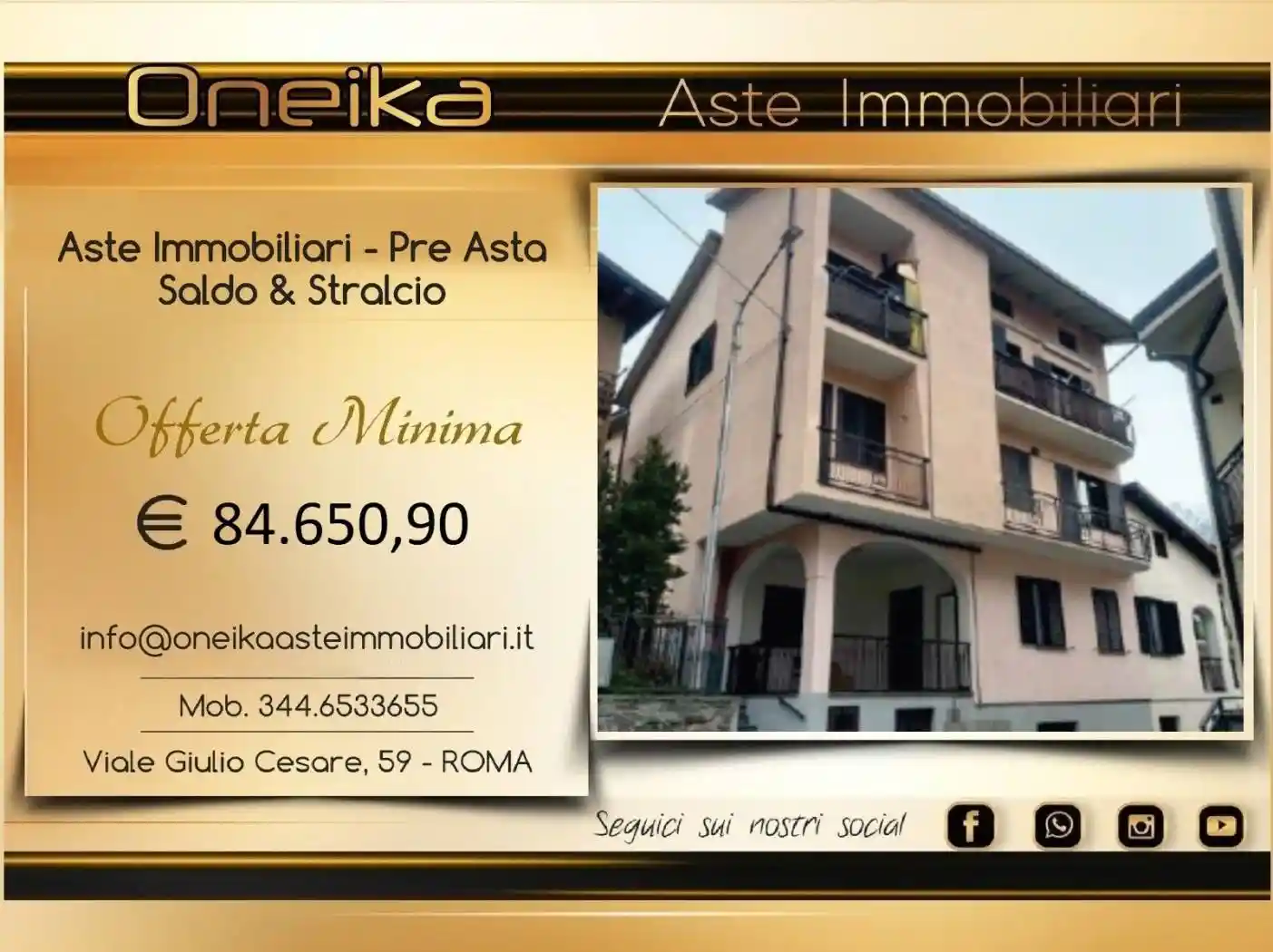 Appartamento in vendita a Gordona