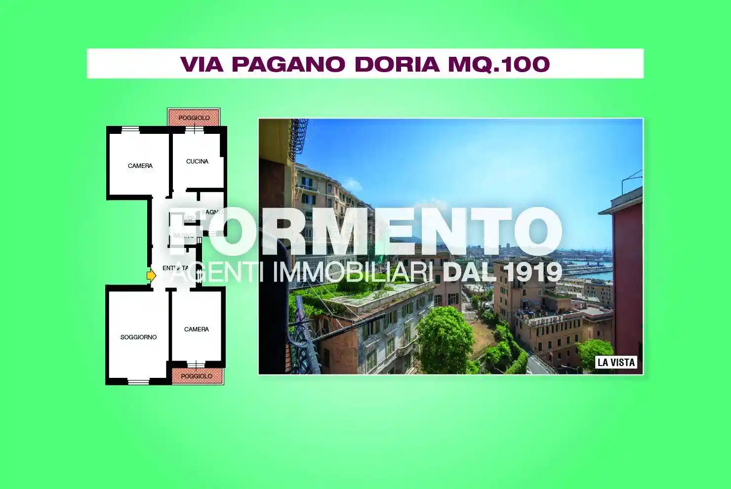 Appartamento in vendita a Genova