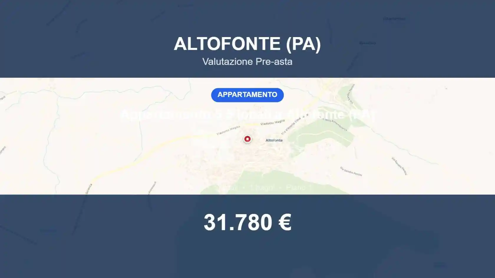 Appartamento in vendita a Altofonte