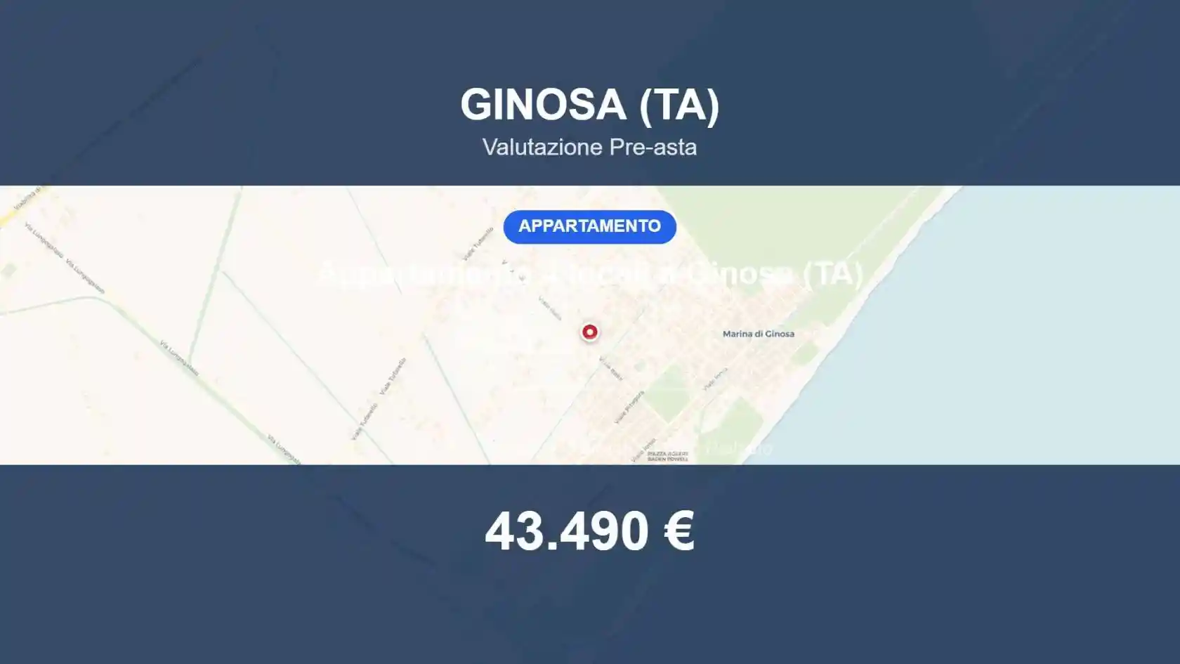 Appartamento in vendita a Ginosa