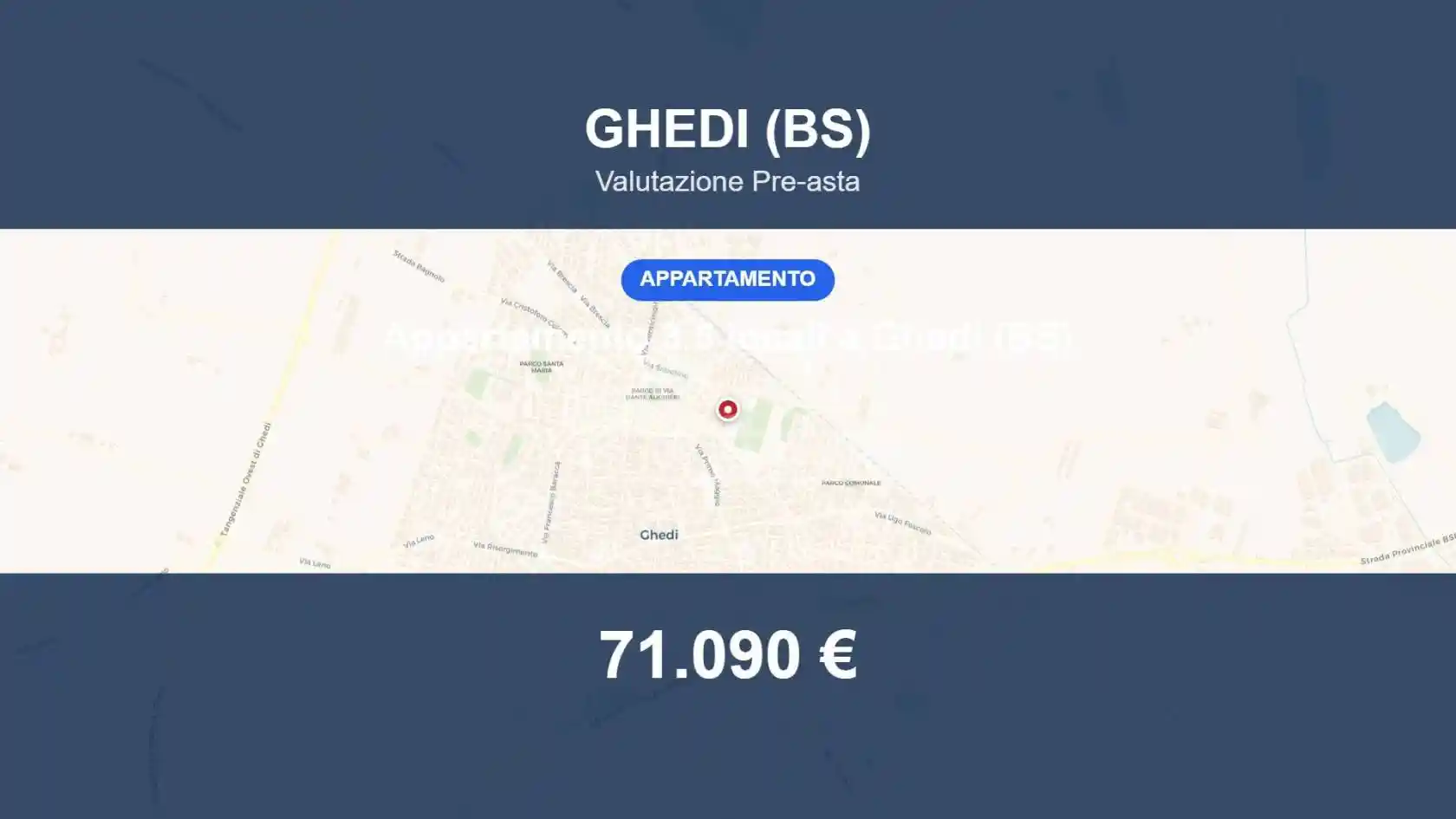 Appartamento in vendita a Ghedi