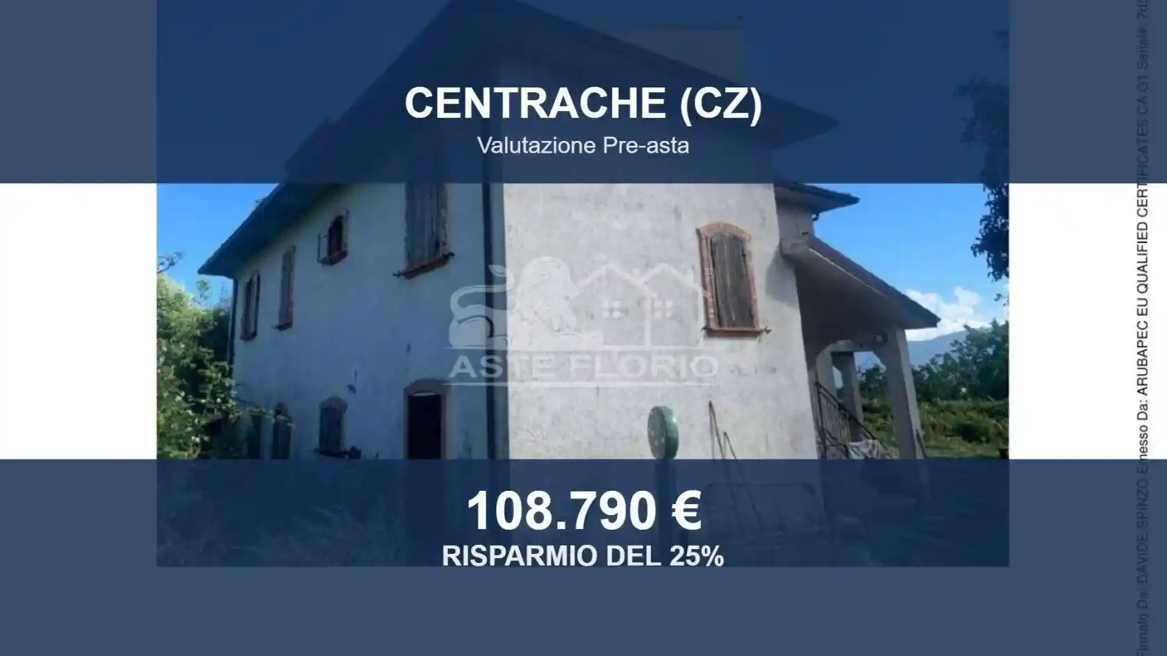 Villa in vendita a Centrache