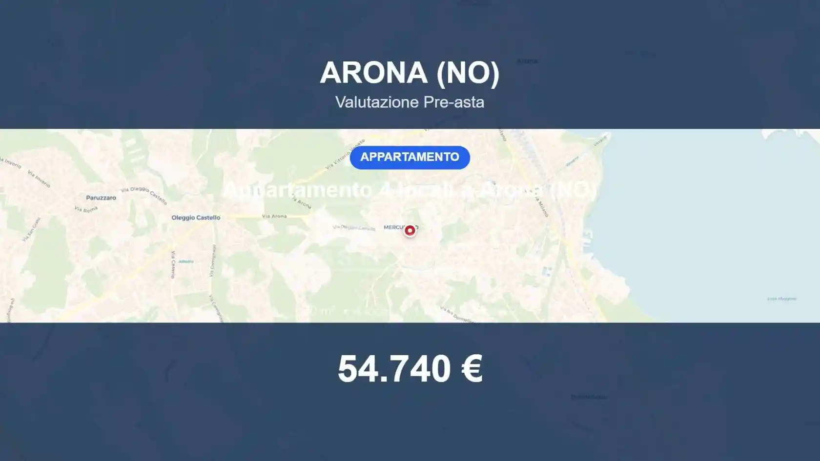 Appartamento in vendita a Arona