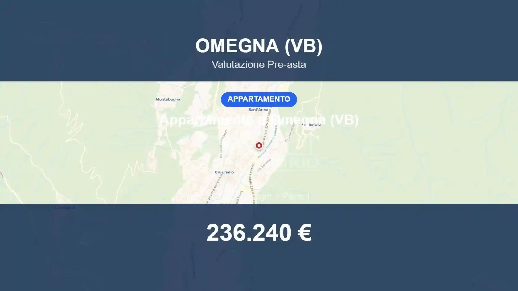 Appartamento in vendita a Omegna