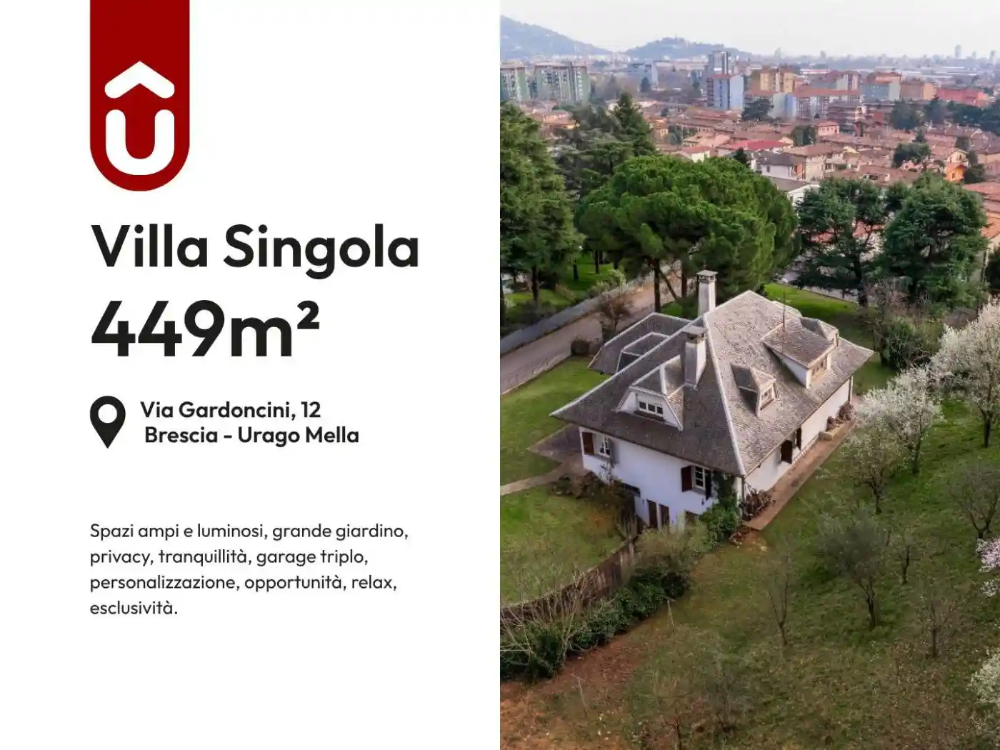 Villa in vendita a Brescia
