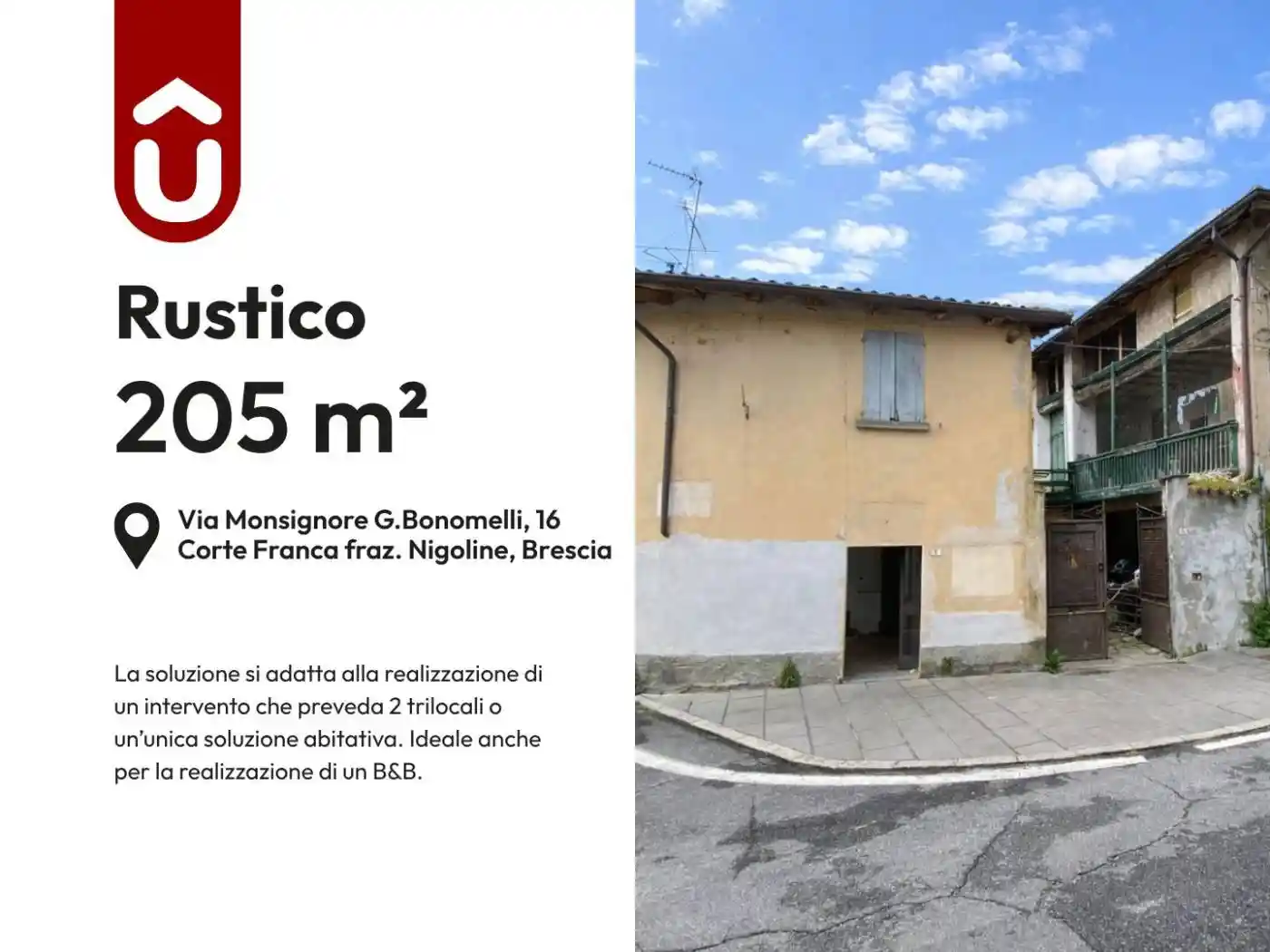 Rustico - Casale in vendita a Corte Franca