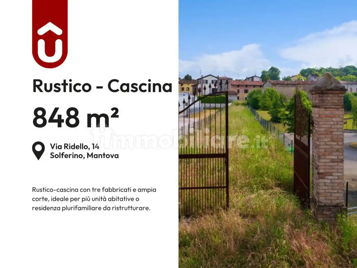 Rustico - Casale in vendita a Solferino