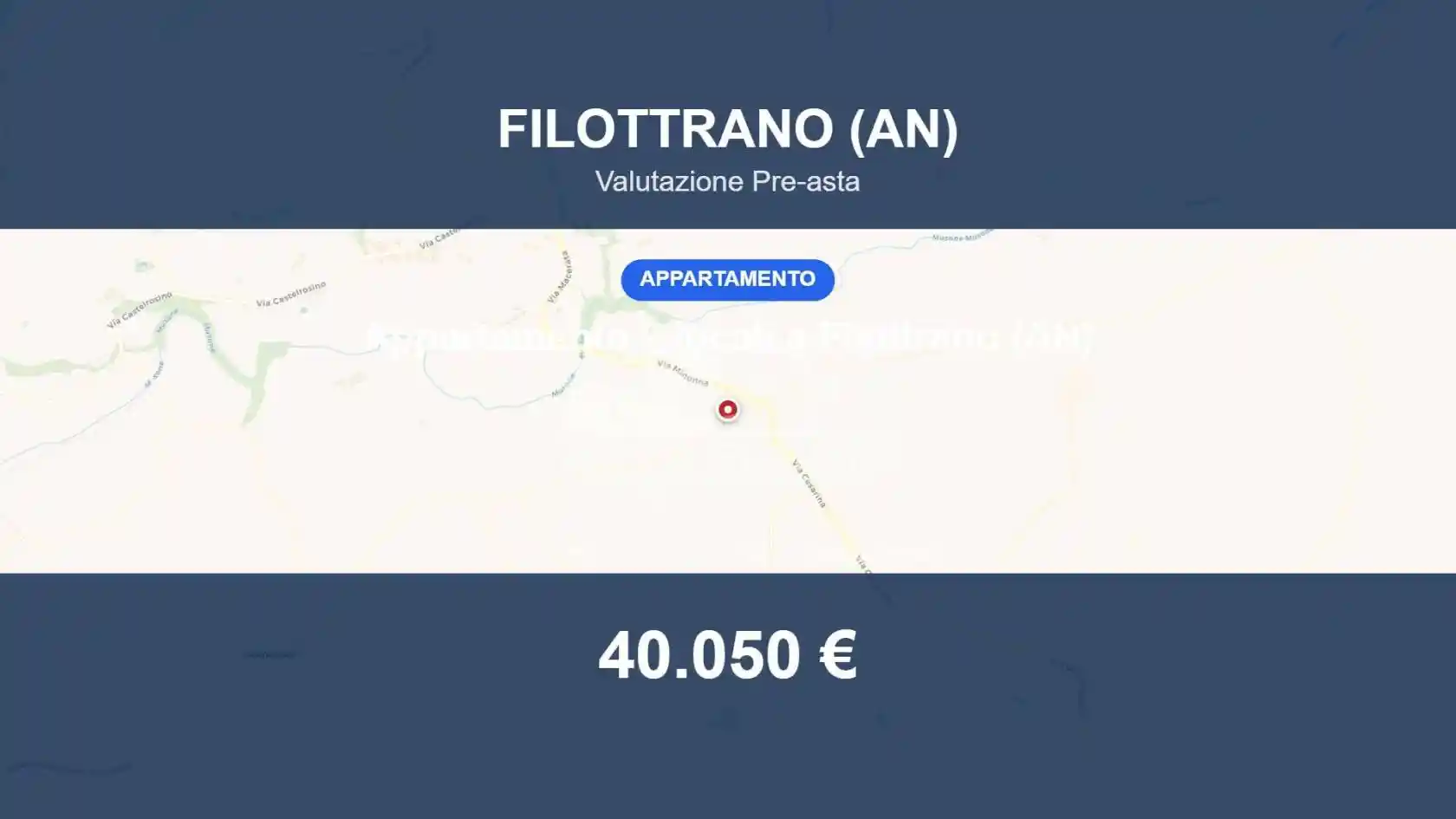 Appartamento in vendita a Filottrano