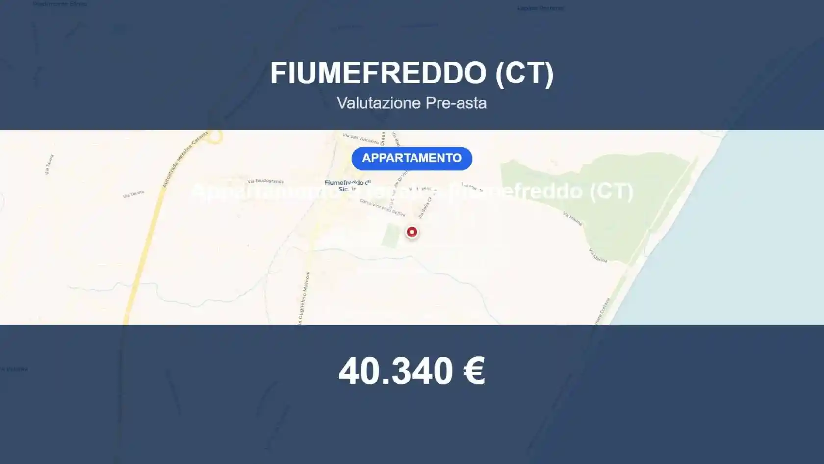 Appartamento in vendita a Fiumefreddo di Sicilia