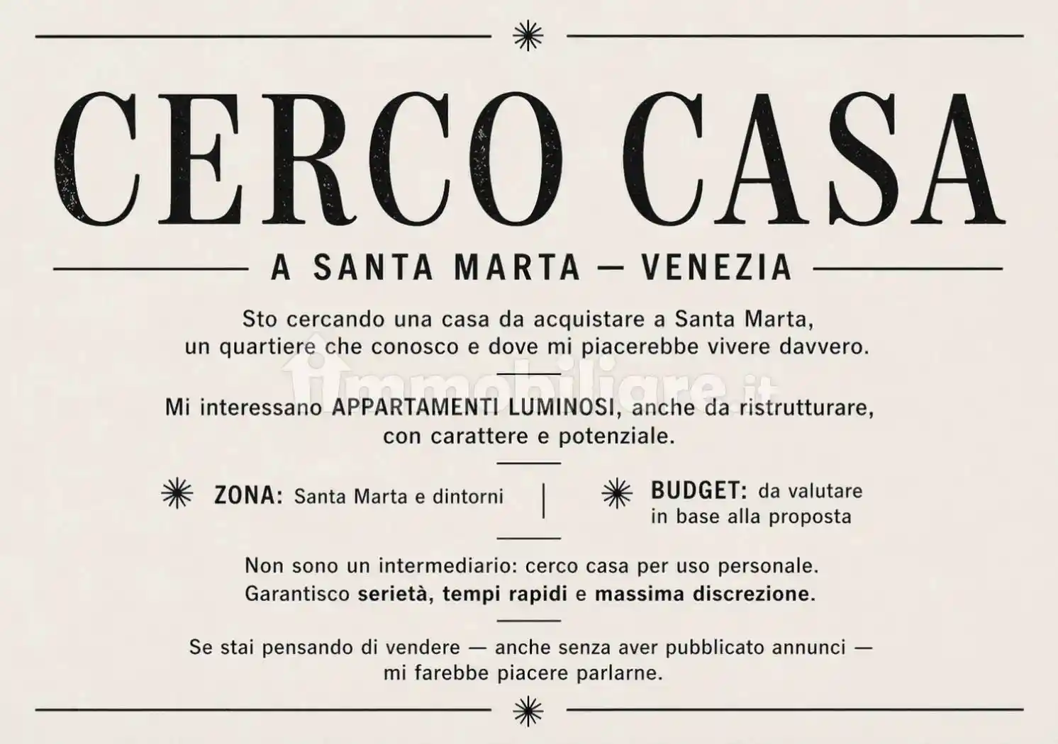 Appartamento in vendita a Venezia