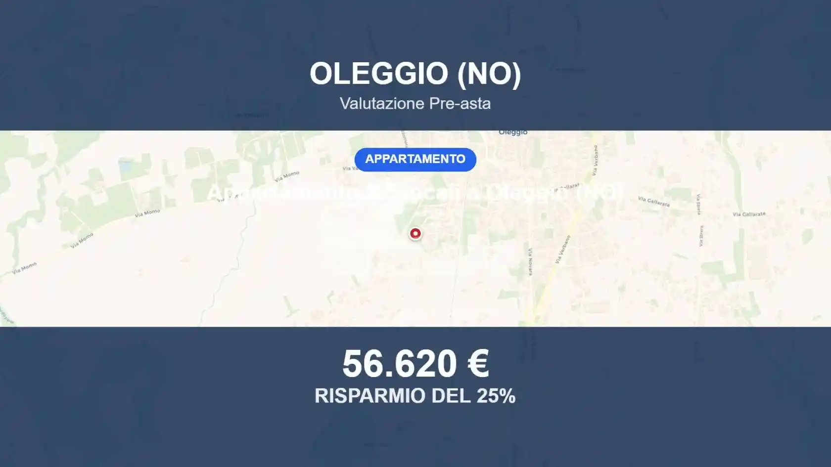 Appartamento in vendita a Oleggio