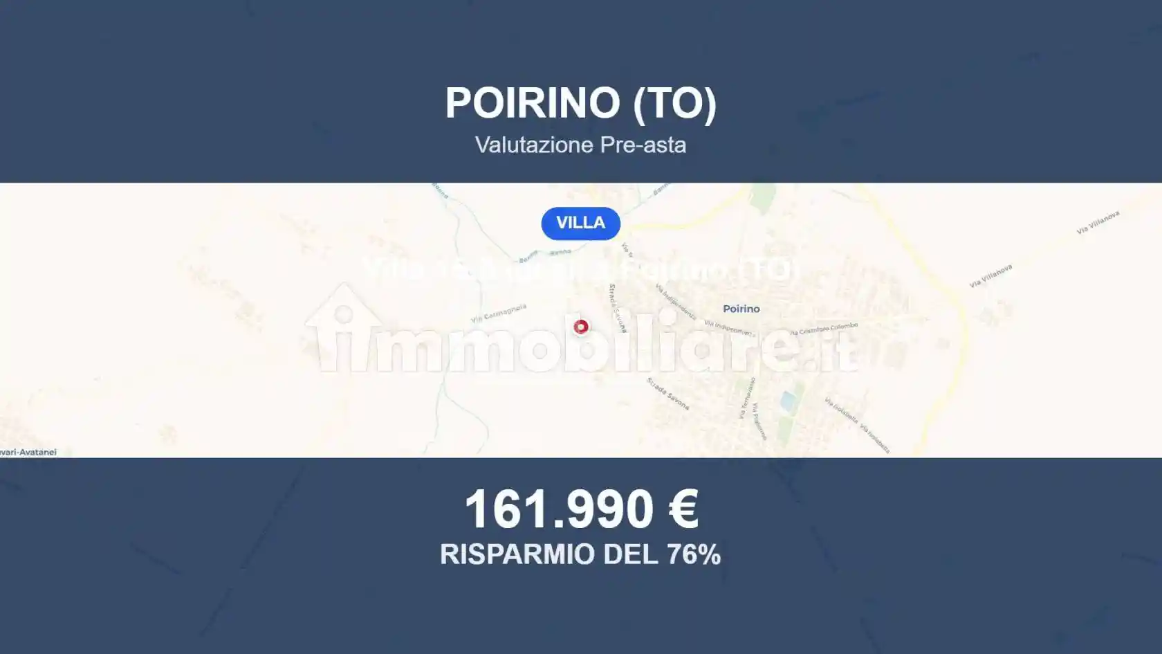 Villa in vendita a Poirino
