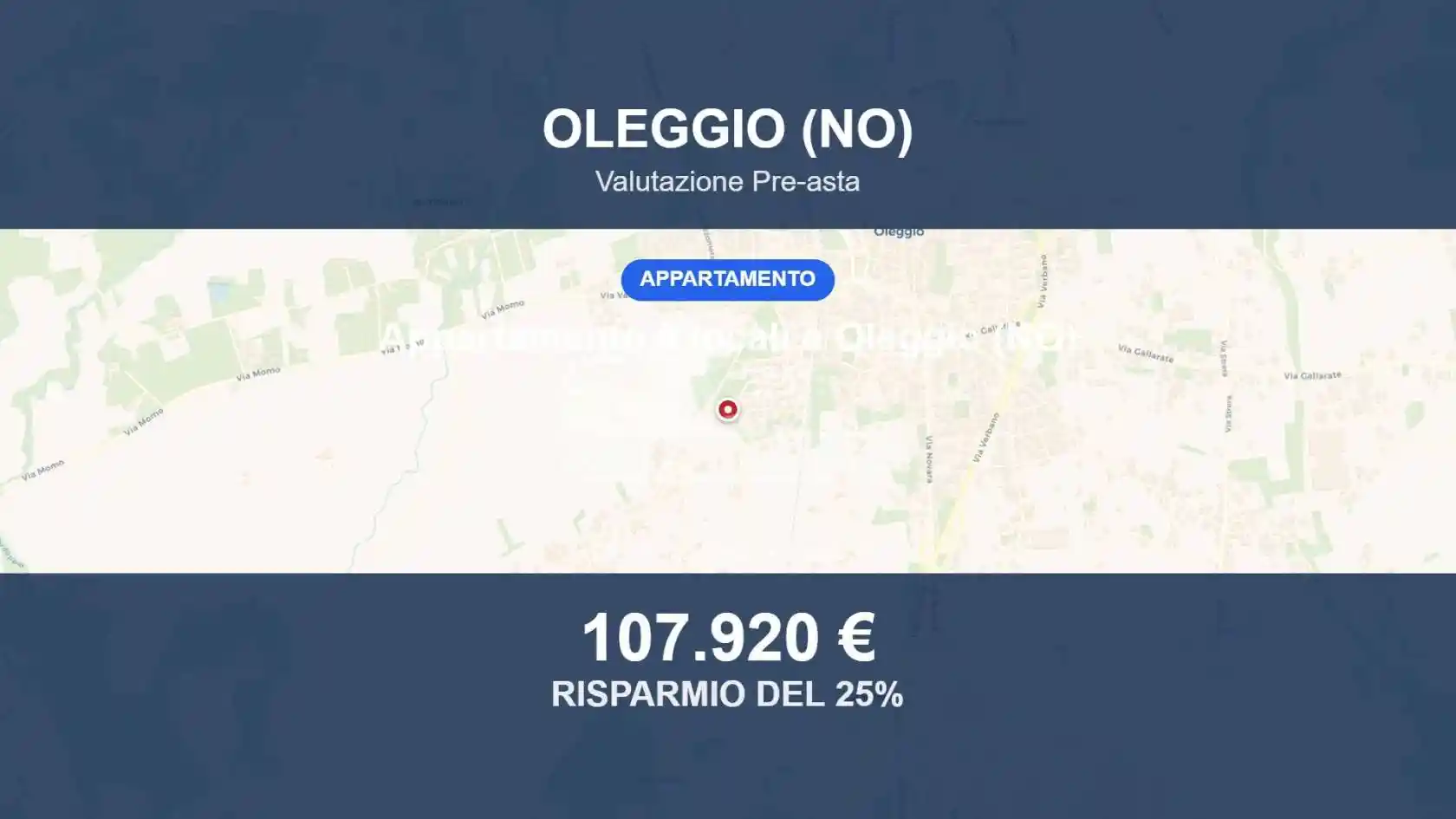 Appartamento in vendita a Oleggio