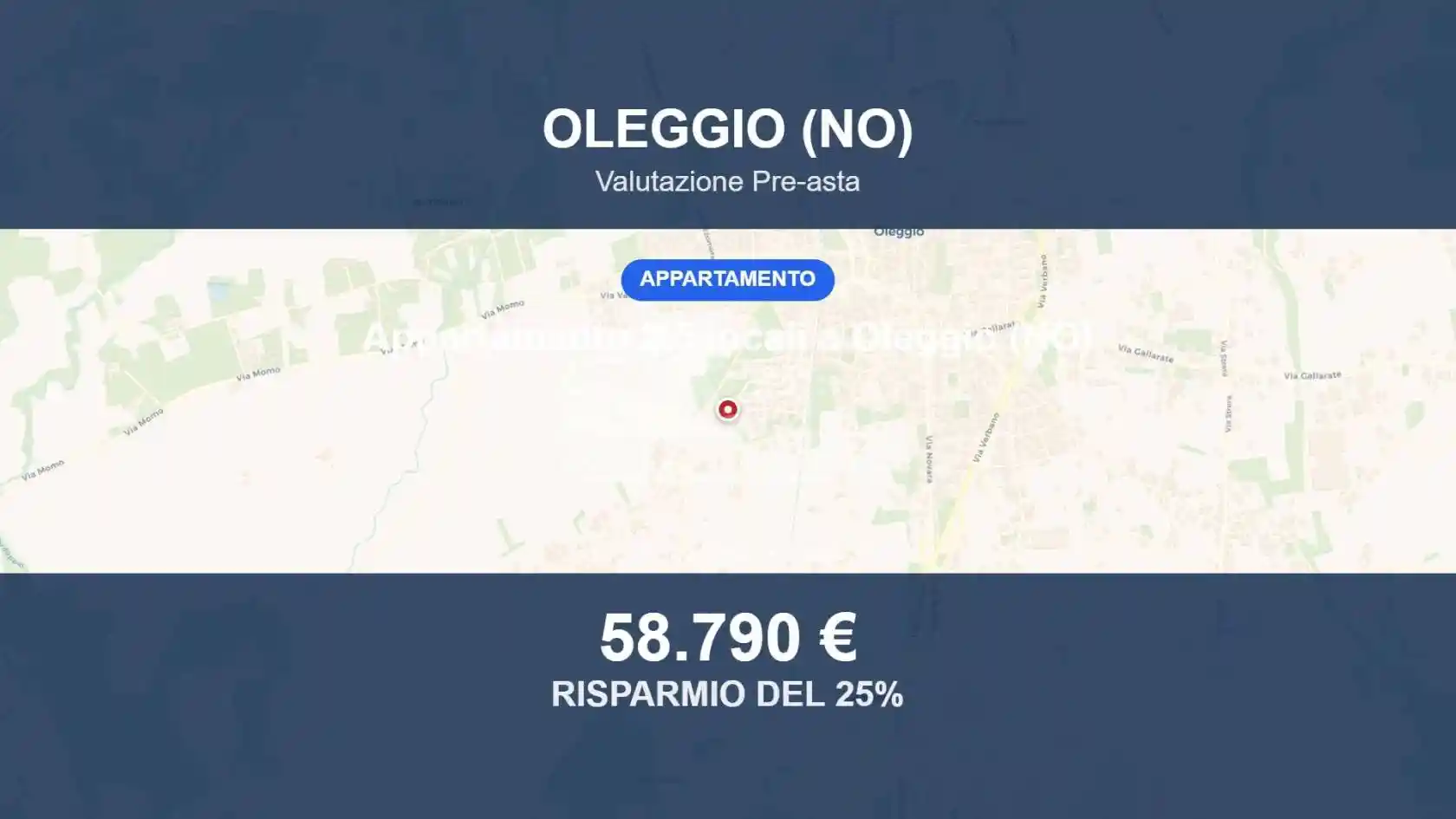 Appartamento in vendita a Oleggio