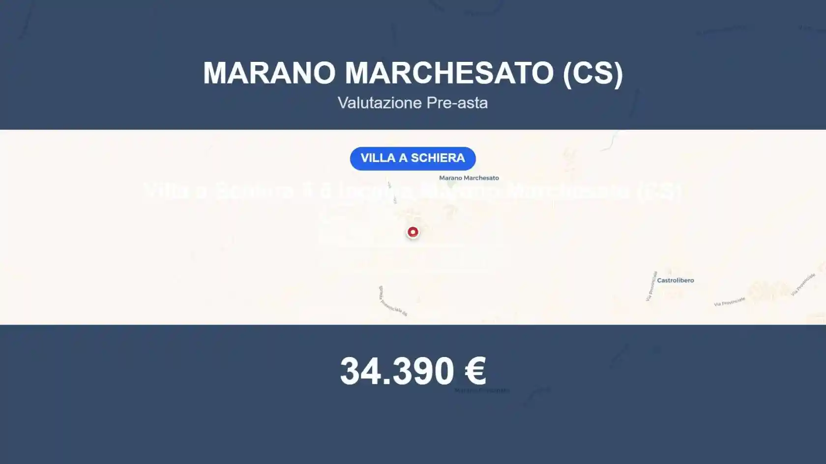 Villetta a schiera in vendita a Marano Marchesato
