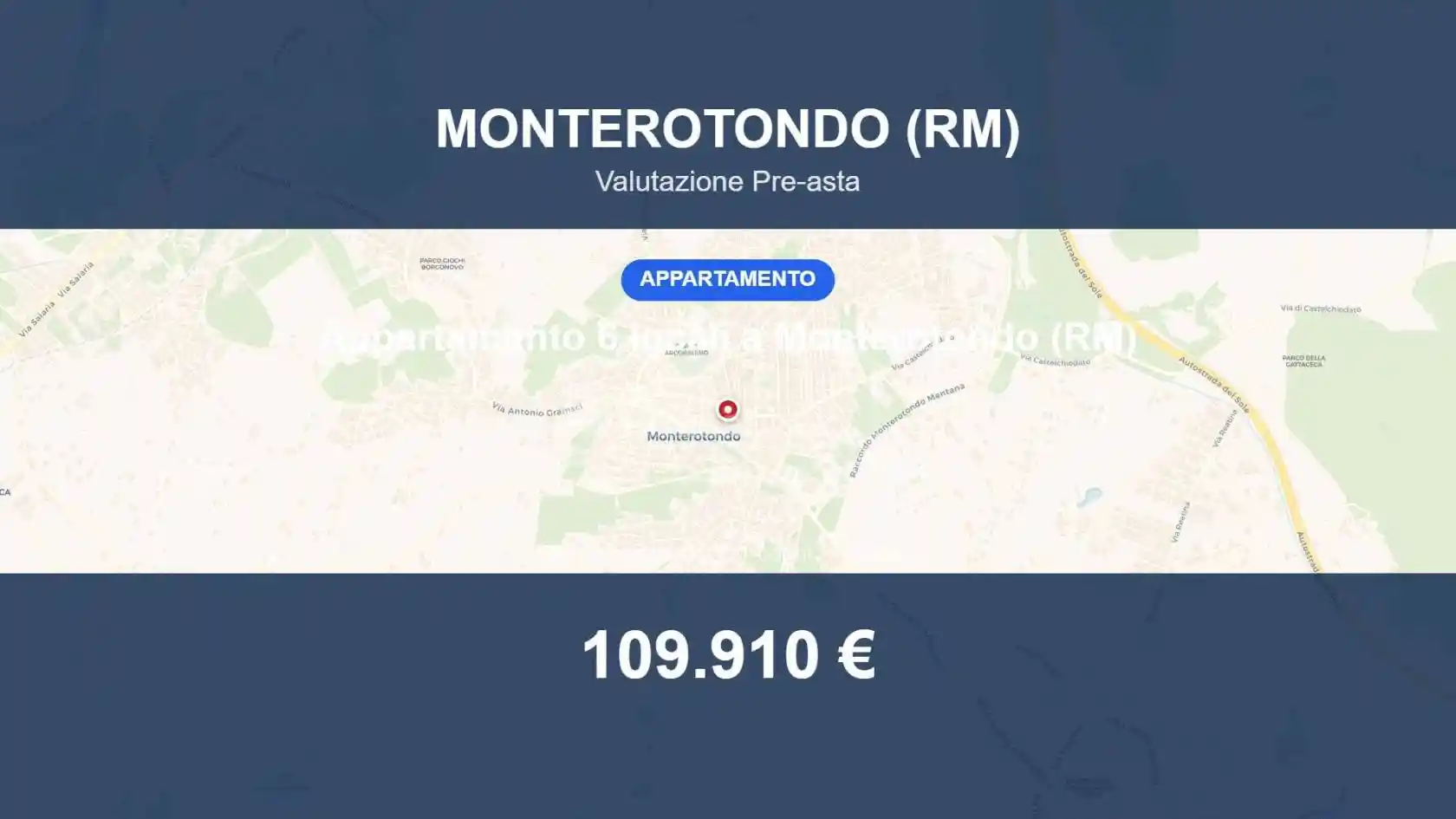 Appartamento in vendita a Monterotondo