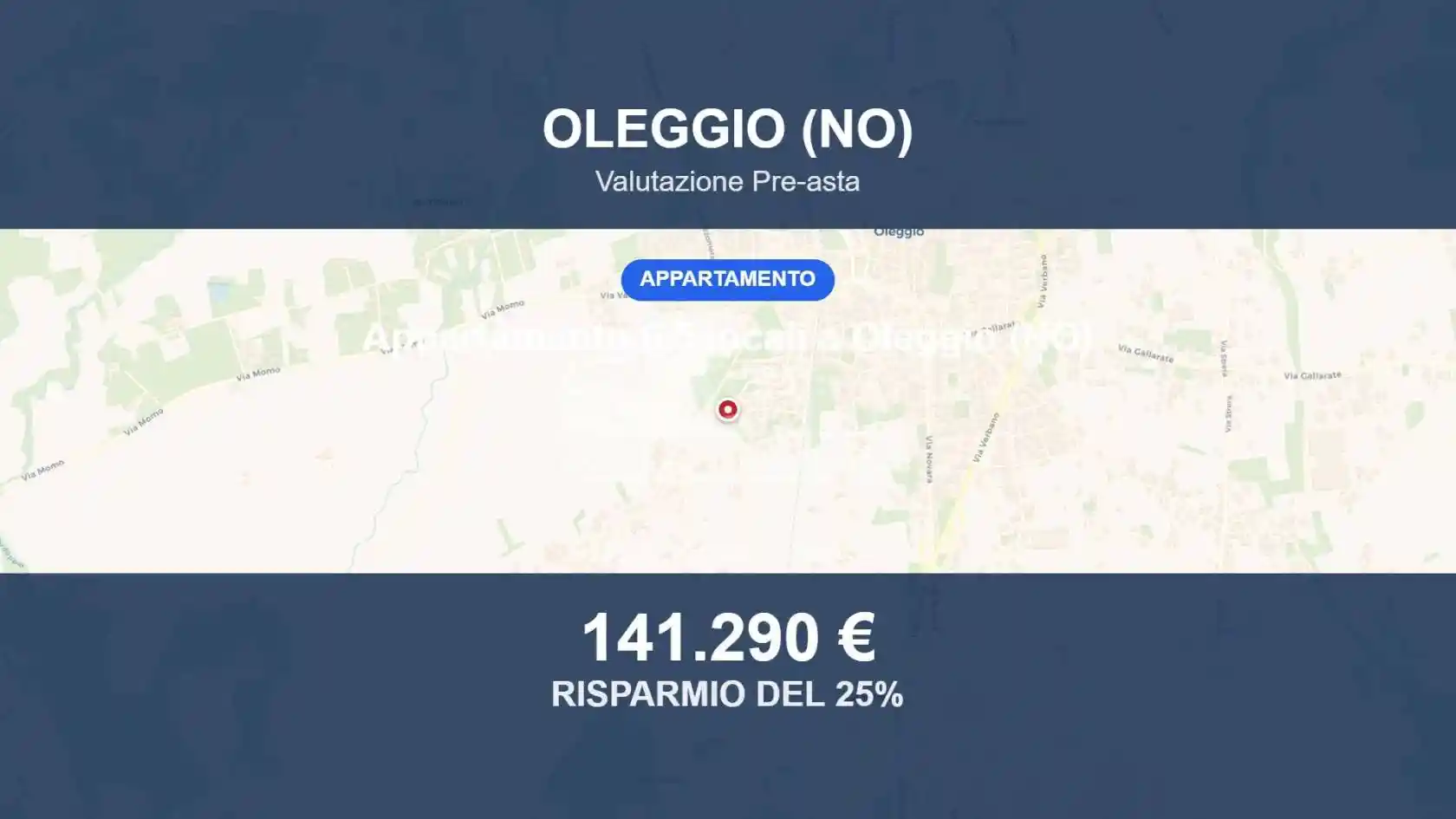 Appartamento in vendita a Oleggio