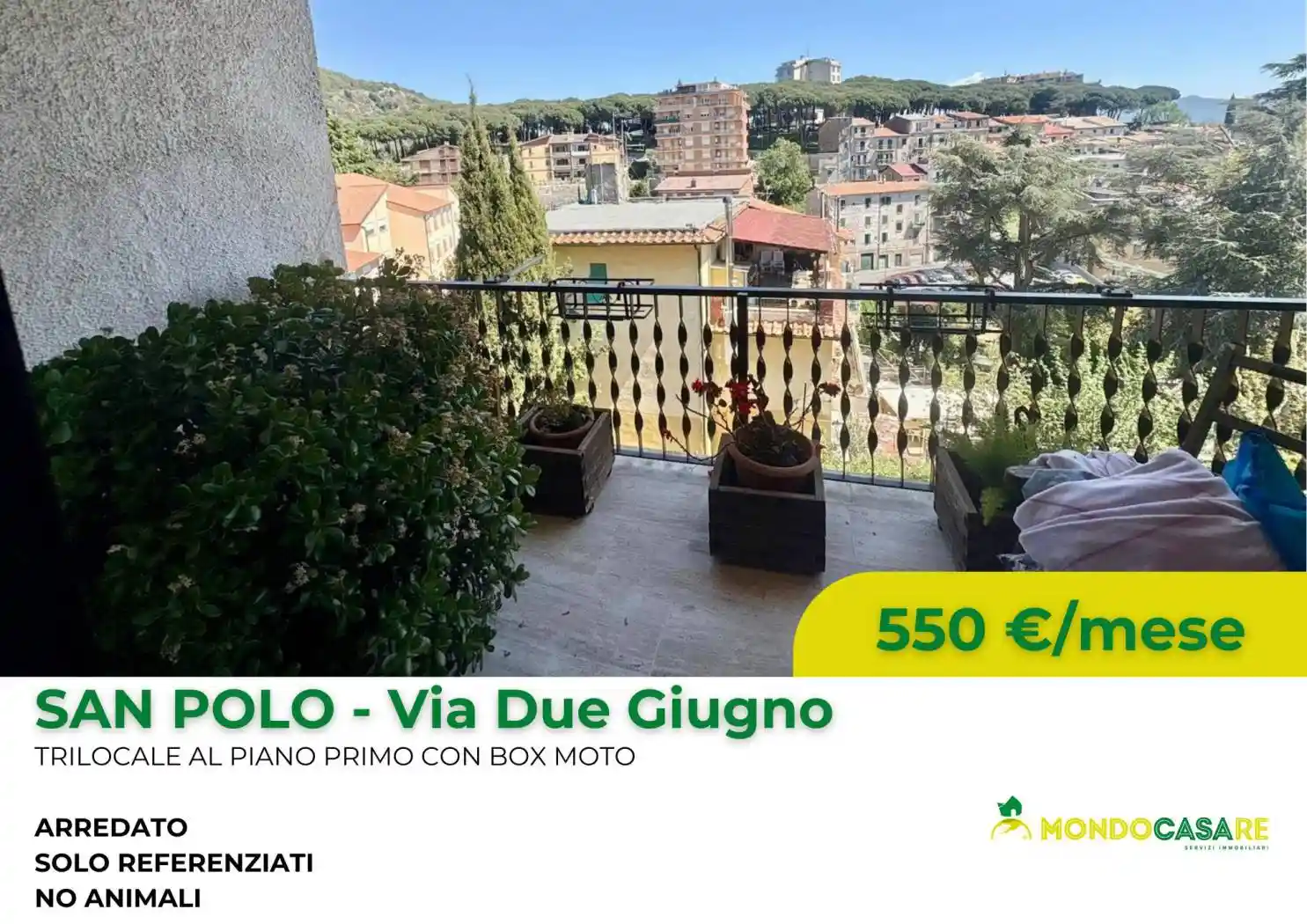 Appartamento in affitto a San Polo dei Cavalieri