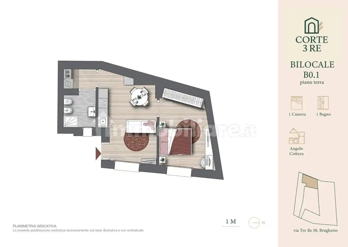 Appartamento in vendita a Brugherio