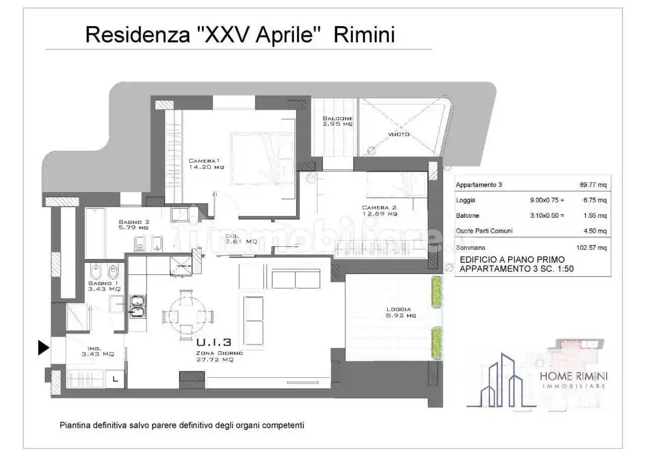 Appartamento in vendita a Rimini