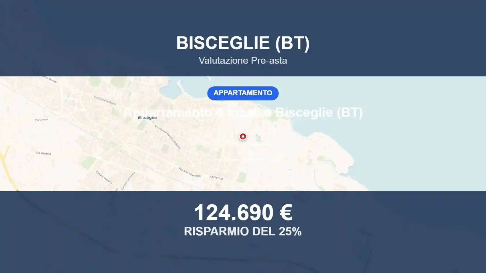 Appartamento in vendita a Bisceglie