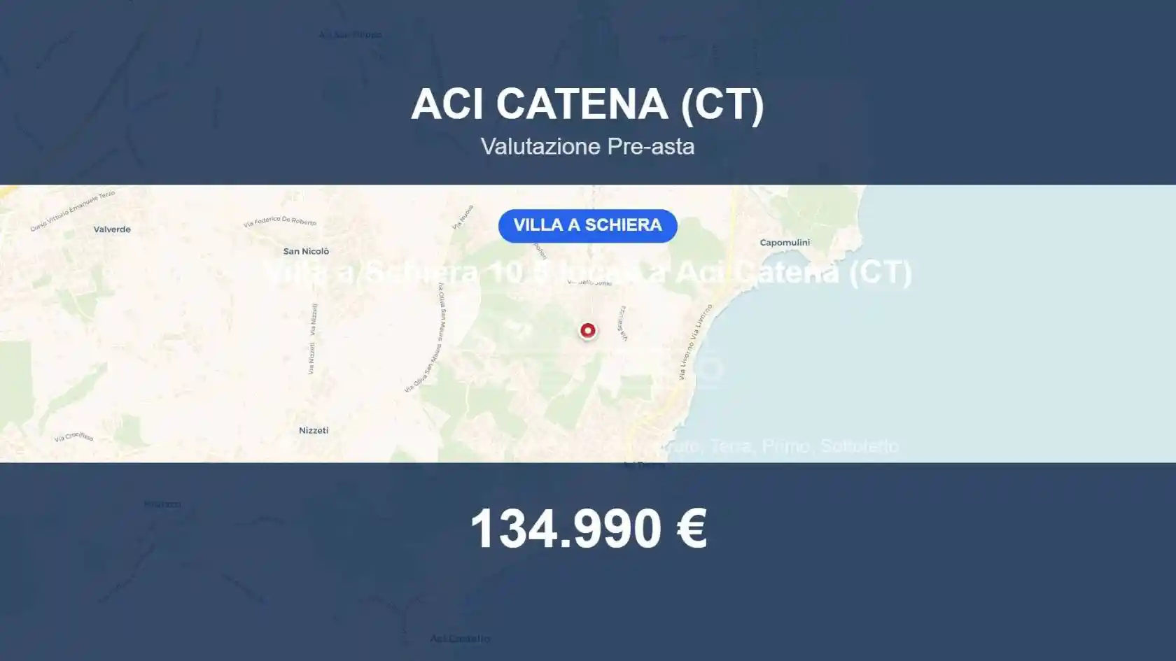 Villetta a schiera in vendita a Aci Catena