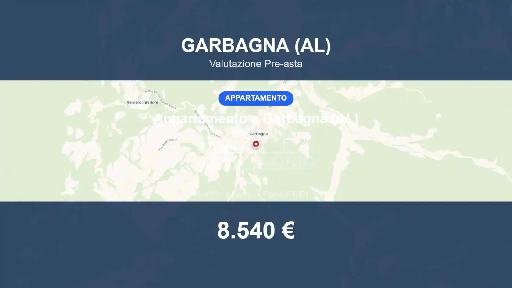 Appartamento in vendita a Garbagna