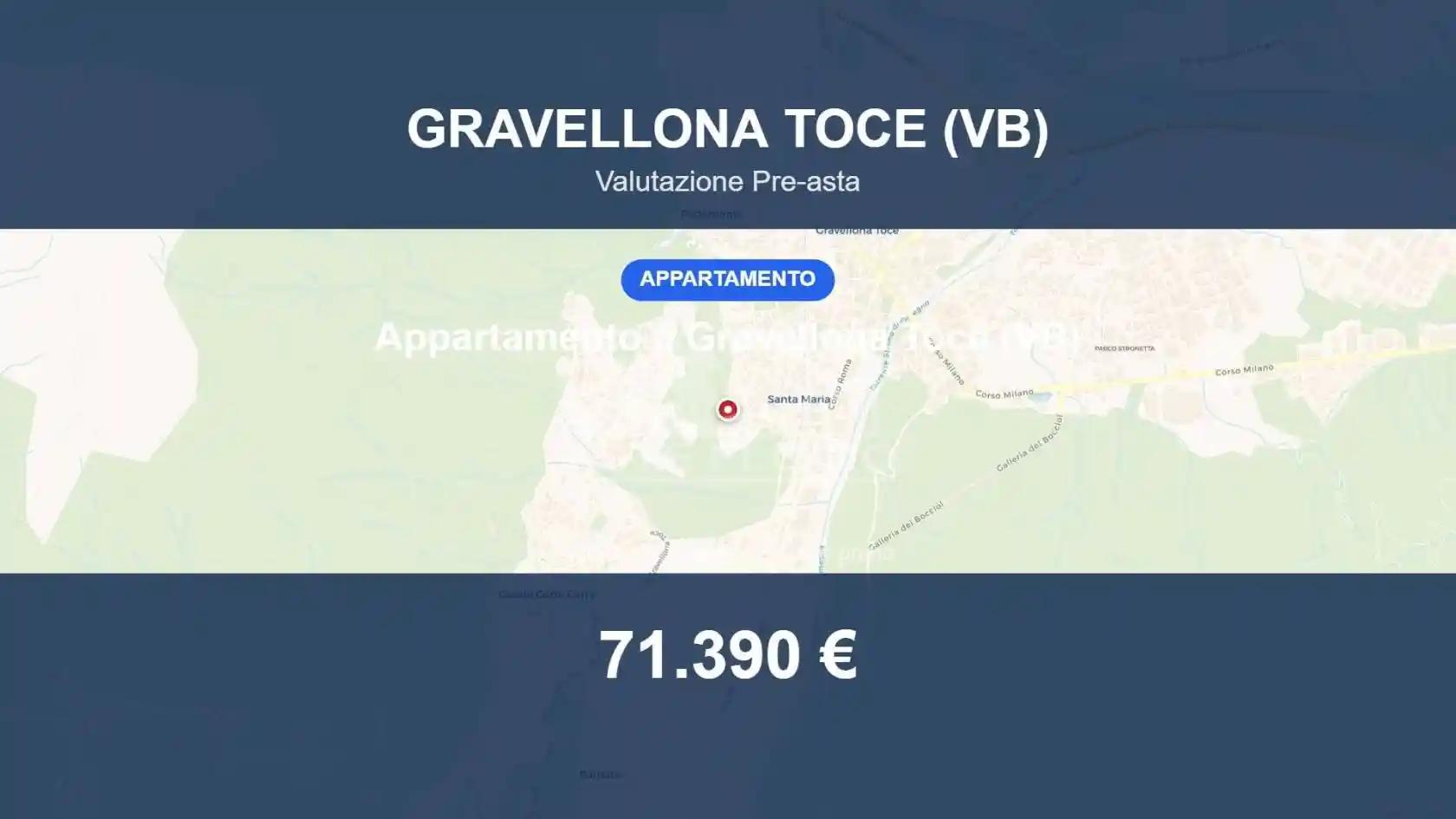Appartamento in vendita a Gravellona Toce