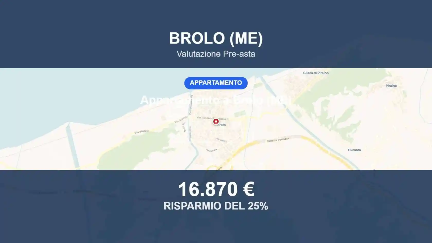 Appartamento in vendita a Brolo