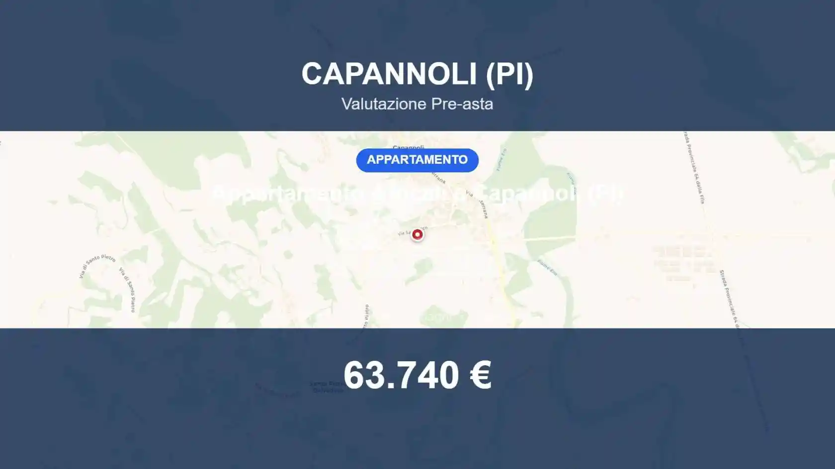 Appartamento in vendita a Capannoli