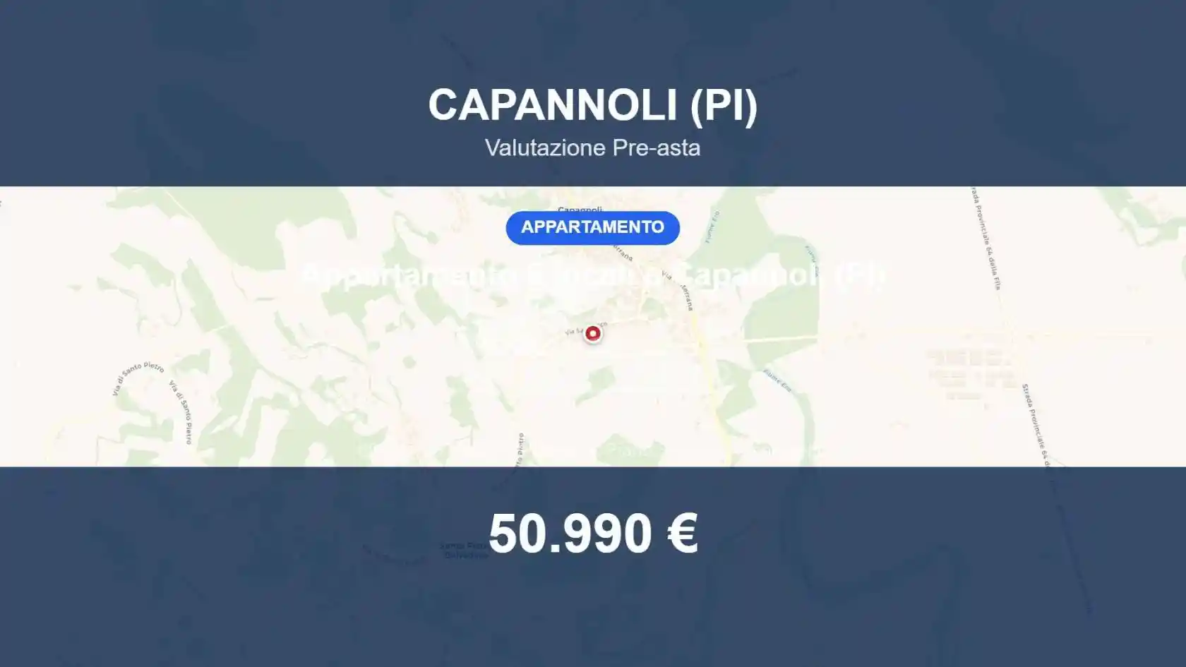 Appartamento in vendita a Capannoli
